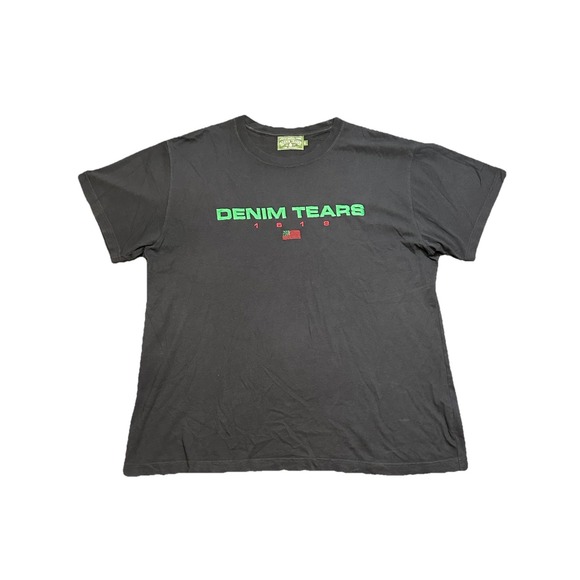 Denim Tears Other - Rare Denim Tears Tyson Beckford T Shirt‎ Size XL Washed Black Streetwear